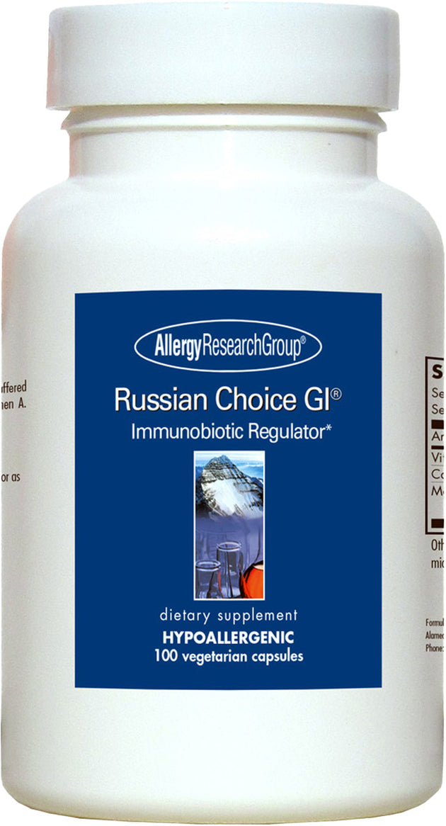 Russian Choice GI, 100 Vegetarian Capsules , Brand_Allergy Research Group