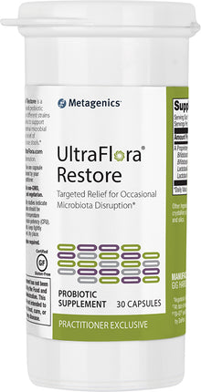 UltraFlora® Restore, 30 Vegetarian Capsules