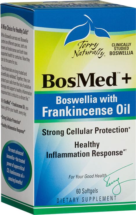 Terry Naturally BosMed + Boswellia with Frankincense Oil, 60 Softgels