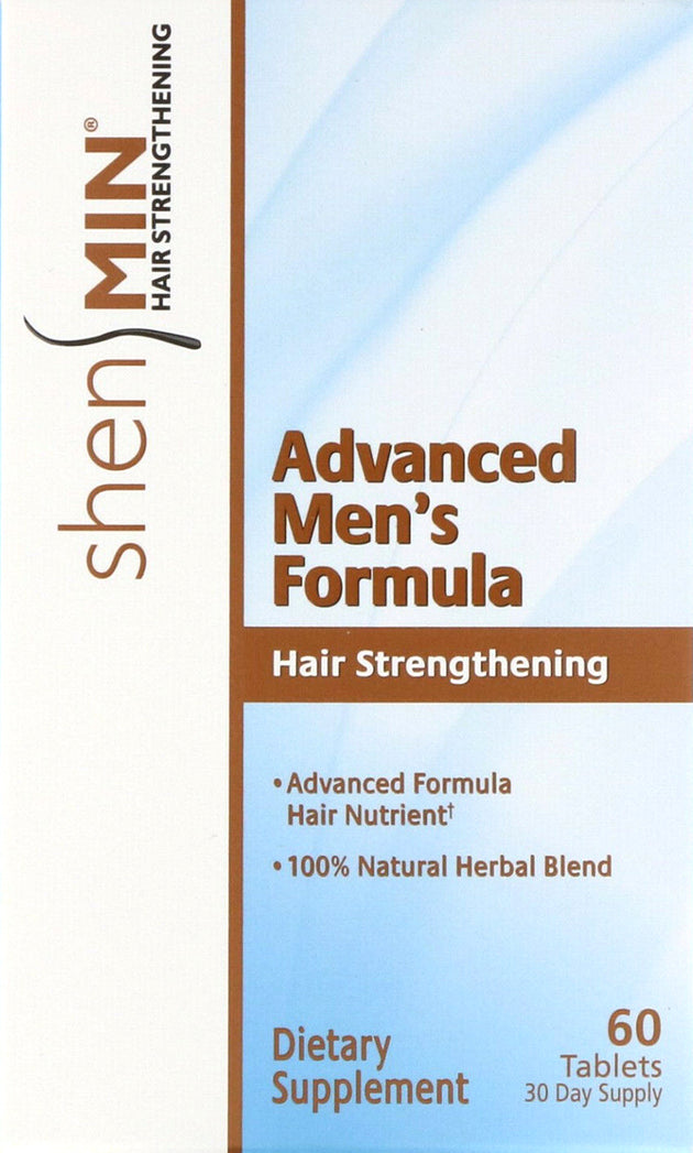 Advanced Men's Hair Strengthening Formula, 60 Tablets , Brand_Shen Min Form_Tablets Size_60 Tabs
