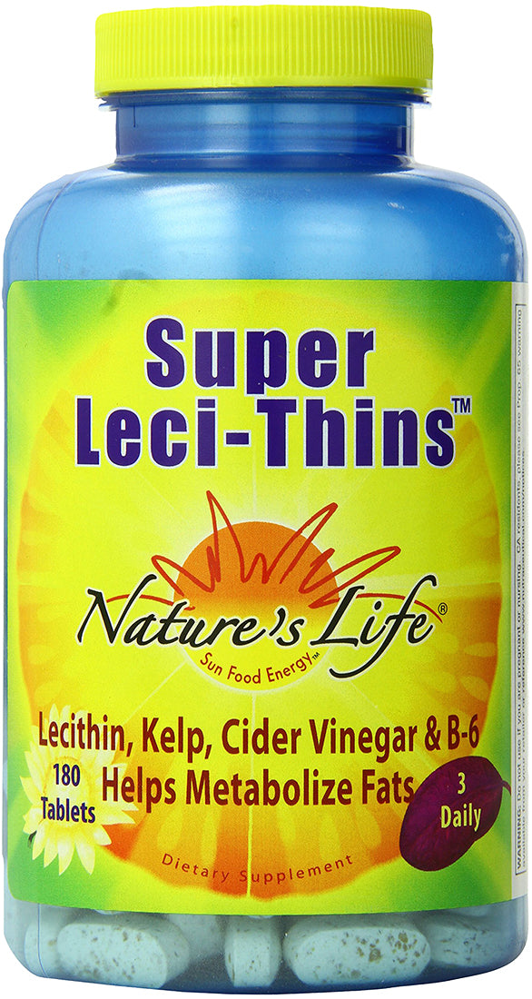 Super Leci-Thins™, 180 Tablets , Brand_Nature's Life Form_Tablets Size_180 Tabs