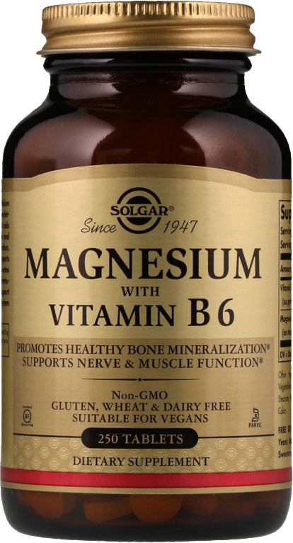 Magnesium with B6, 250 Tablets , 20% Off - Everyday [On]