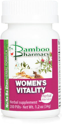 Women's Vitality, 200 Pills , Brand_Bamboo Pharmacy Form_Pills Size_200 Count