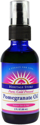 Pomegranate Oil, 2 Fl Oz (60 mL) Liquid , Brand_Heritage Store Form_Liquid Size_2 Fl Oz