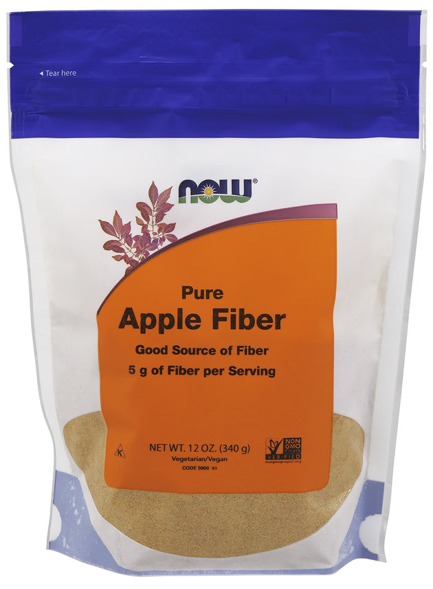 Apple Fiber, 12 oz. , Brand_NOW Foods Form_Powder Size_12 Oz