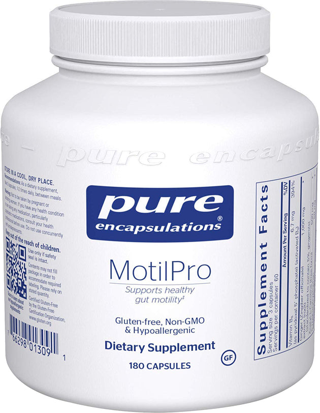 MotilPro, 180 Capsules , Brand_Pure Encapsulations Form_Capsules Not Emersons Size_180 Caps