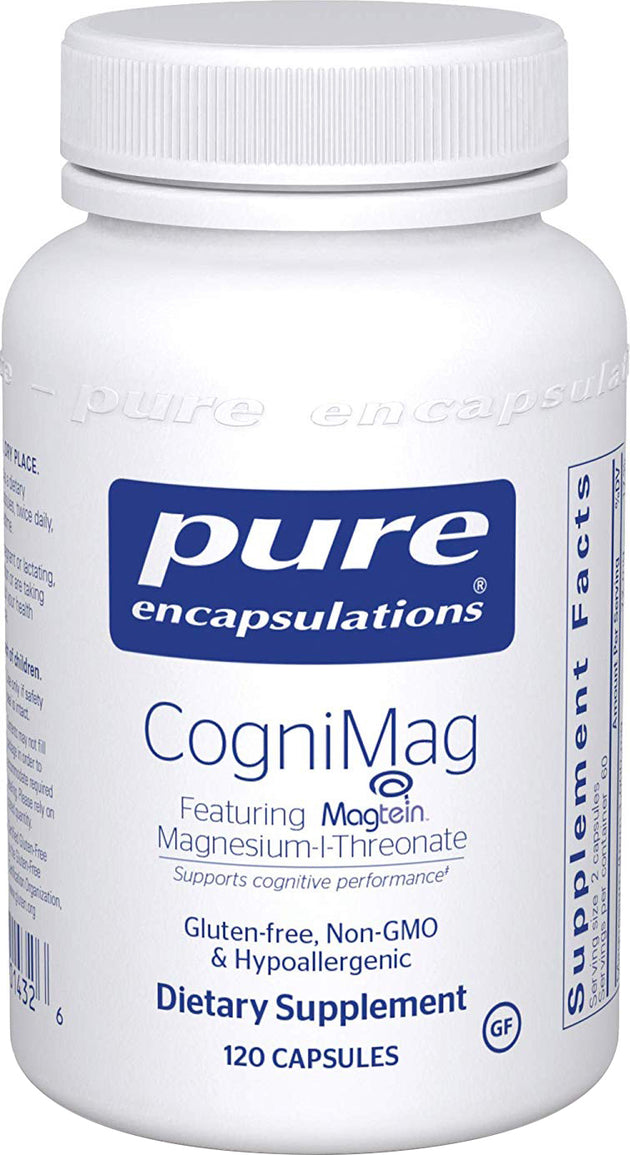 CogniMag, 120 Capsules , Brand_Pure Encapsulations Form_Capsules Not Emersons Size_120 Caps
