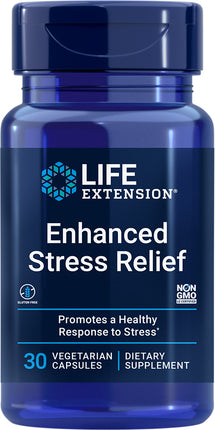 Enhanced Stress Relief, 30 Vegetarian Capsules ,