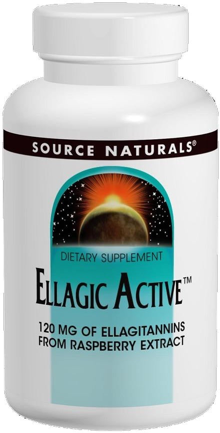 Ellagic Active 300 mg, 60 Tablets , Brand_Source Naturals Form_Tablets Potency_300 mg Size_60 Tabs