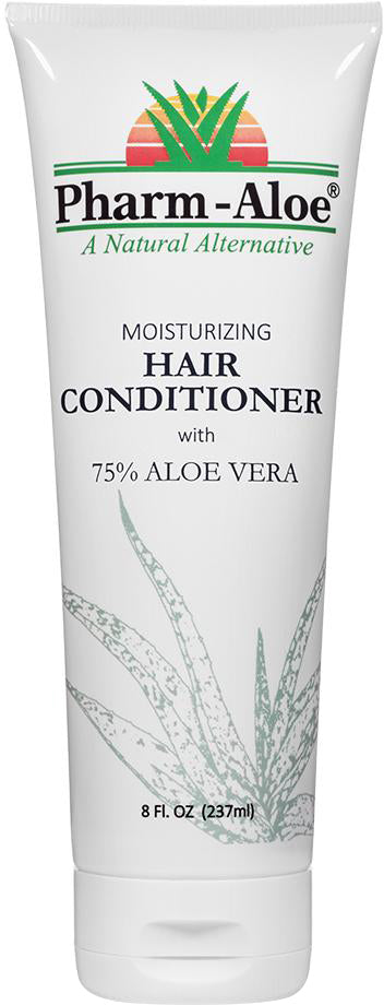 Moisturizing Hair Conditioner with 75% Aloe Vera, 8 Fl Oz (237 mL) Liquid , Brand_Pharm Aloe Form_Liquid Size_8 Fl Oz