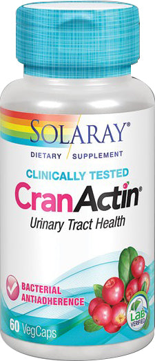 CranActin, 400 mg, 60 Capsules , Brand_Solaray Form_Capsules Potency_400 mg Size_60 Caps