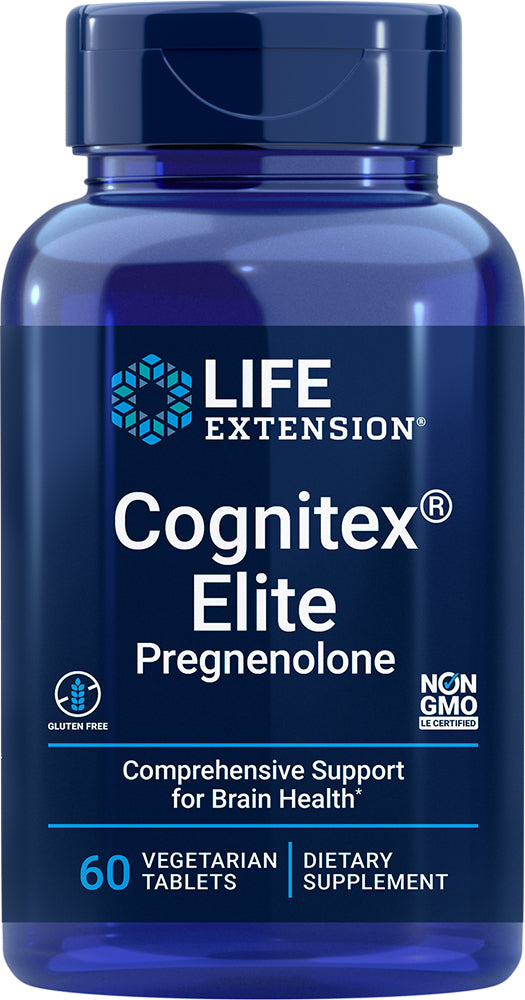 Cognitex® Elite Pregnenolone, 60 Vegetarian Tablets ,