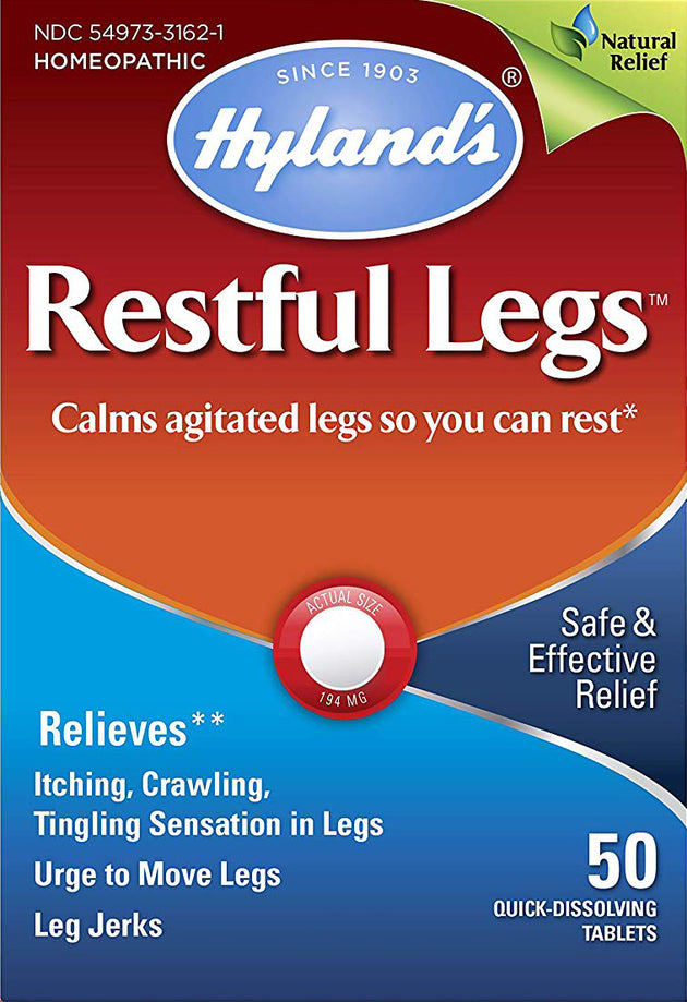 Restful Legs, 50 Tablets , Brand_Hyland's Homeopathic Form_Tablets Size_50 Tabs
