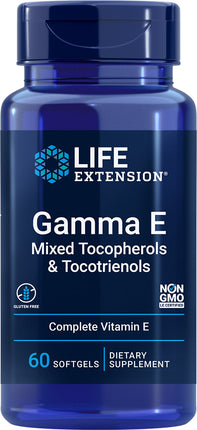 Gamma E with Mixed Tocopherols, 60 Softgels