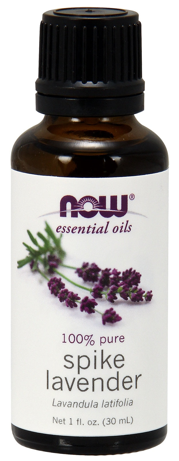 Spike Lavender Oil, 1 fl oz. , Brand_NOW Foods Form_Essential Oil Size_1 Fl Oz