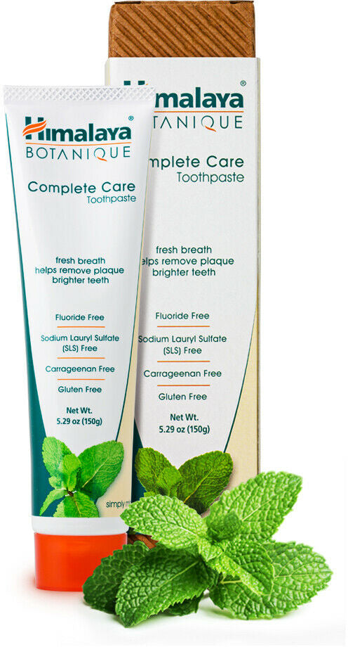 Complete Care Toothpaste, 5.29 Oz (150 g) Toothpaste , Brand_Himalaya Herbal Healthcare Form_Toothpaste Size_5.29 Oz