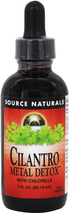 Cilantro Metal Detox, 2 fl. oz (60 ml) , Brand_Source Naturals Form_Liquid Size_2 Fl Oz