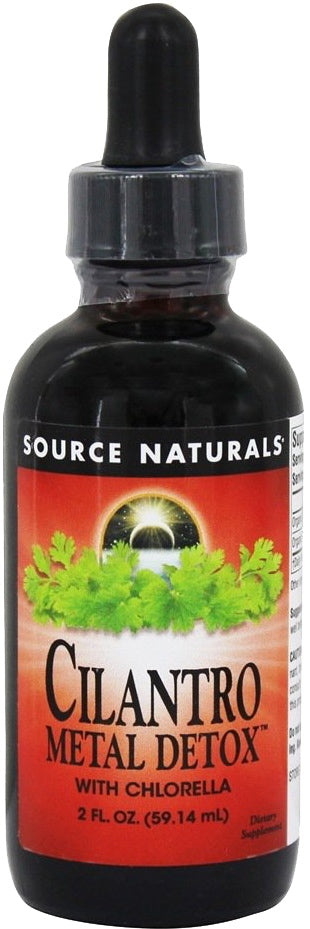 Cilantro Metal Detox, 2 fl. oz (60 ml) , Brand_Source Naturals Form_Liquid Size_2 Fl Oz