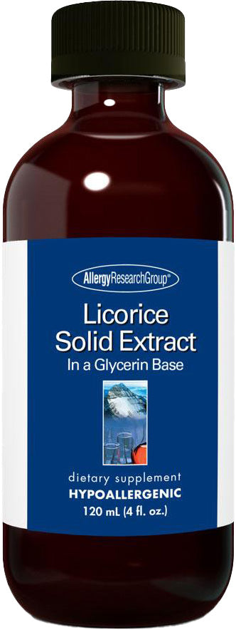 Licorice Solid Extract, 120 mL (4 Fl Oz) Powder , Brand_Allergy Research Group