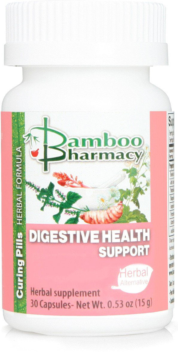Digestive Health Support, 30 Capsules , Brand_Bamboo Pharmacy Form_Capsules Size_30 Caps