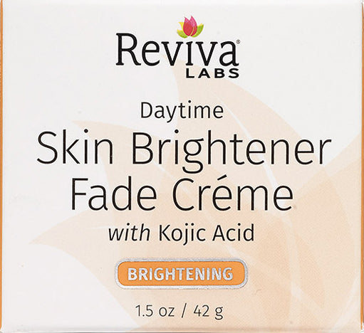 Daytime Skin Brightener Fade Créme with Kojic Acid, 1.5 Oz (42 g) Cream , Brand_Reviva Form_Cream Size_1.5 Oz