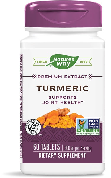 Turmeric, 60 Tablets , Brand_Nature's Way Form_Tablets Size_60 Tabs
