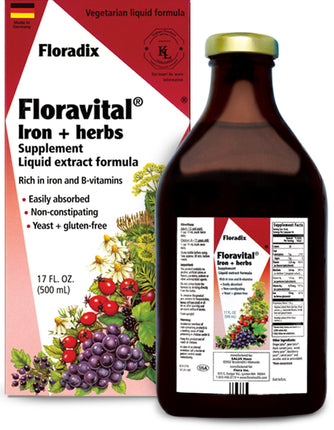 Floravital® Iron + Herbs, 17 fl oz
