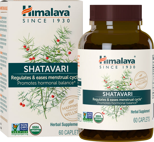 Shatavari, 60 Caplets , Brand_Himalaya Herbal Healthcare Form_Caplets Size_60 Caps