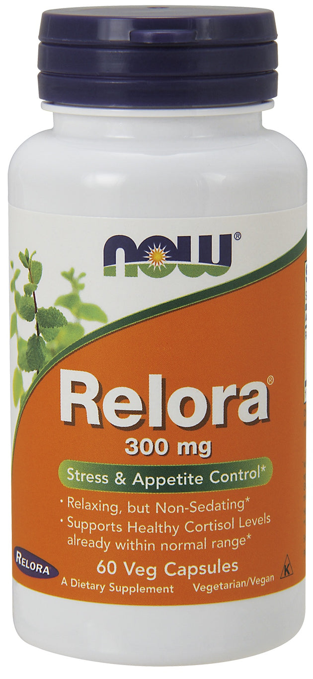Relora&reg; 300 mg, 60 Veg Capsules , Brand_NOW Foods Form_Veg Capsules Potency_300 mg Size_60 Caps