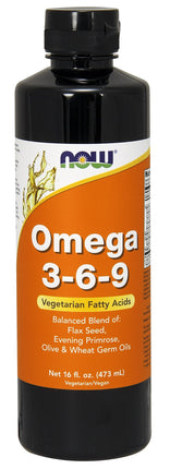 Omega 3-6-9 Liquid, 16 fl oz. , Brand_NOW Foods Form_Liquid Size_16 Fl Oz
