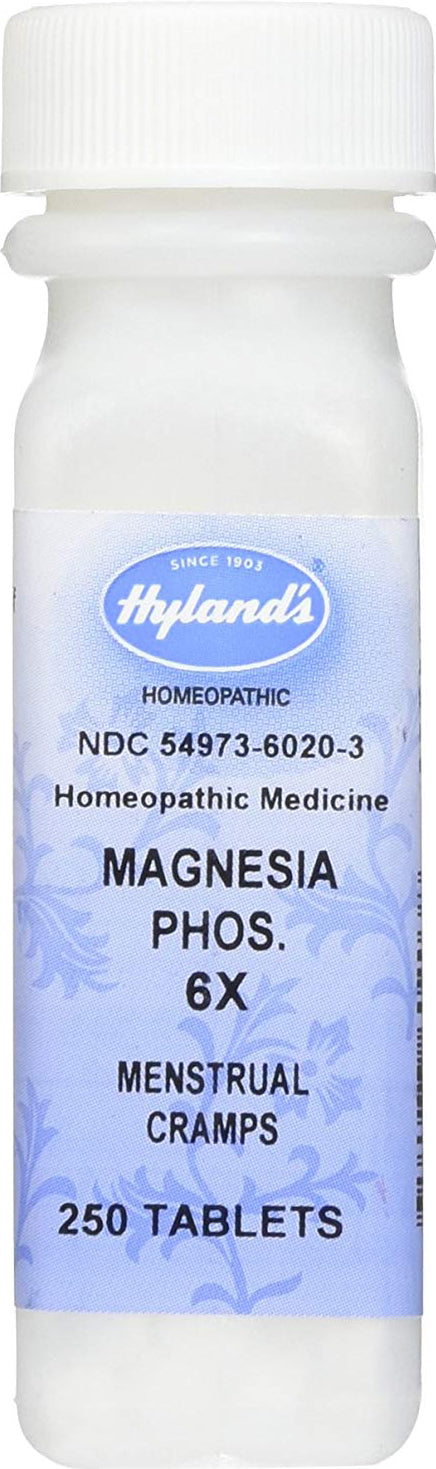 Magnesia Phosphorica 6X, 250 Tablets , Brand_Hyland's Homeopathic Form_Tablets Size_250 Tabs
