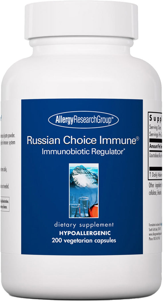 Russian Choice Immune, 200 Vegetarian Capsules , Brand_Allergy Research Group