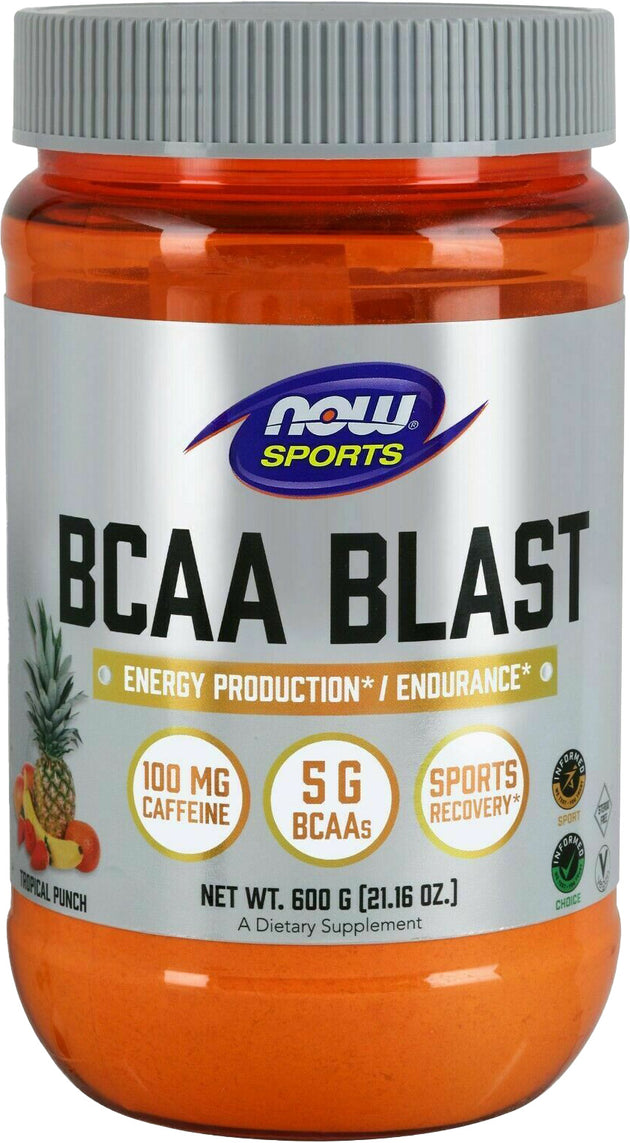 BCAA BLAST, Tropical Punch Flavor, 21.16 Oz (600 g) Powder , 20% Off - Everyday [On]