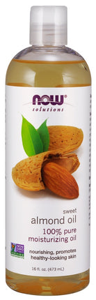 Sweet Almond Oil, 16 fl oz. , Brand_NOW Foods Form_Oil Size_16 Fl Oz