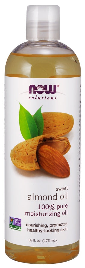 Sweet Almond Oil, 16 fl oz. , Brand_NOW Foods Form_Oil Size_16 Fl Oz