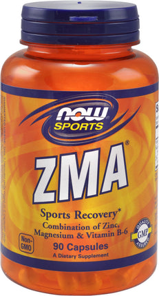ZMA, Zinc + Magnesium + Vitamin B6, 90 capsules