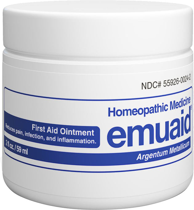 emuaid® First Aid Ointment with Argentum Metallicum, 2 Fl Oz (59 mL) Ointment , Brand_EmuAid Form_Ointment Size_2 Fl Oz