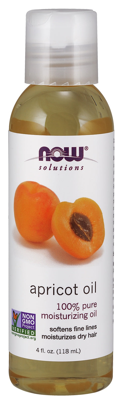 Apricot Kernel Oil, 4 fl oz. , Brand_NOW Foods Form_Oil Size_4 Fl Oz