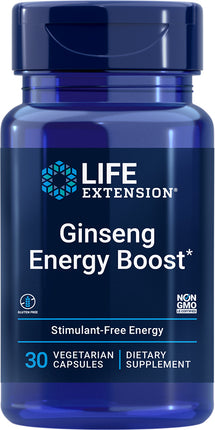 Ginseng Energy Boost, 30 Vegetarian Capsules ,