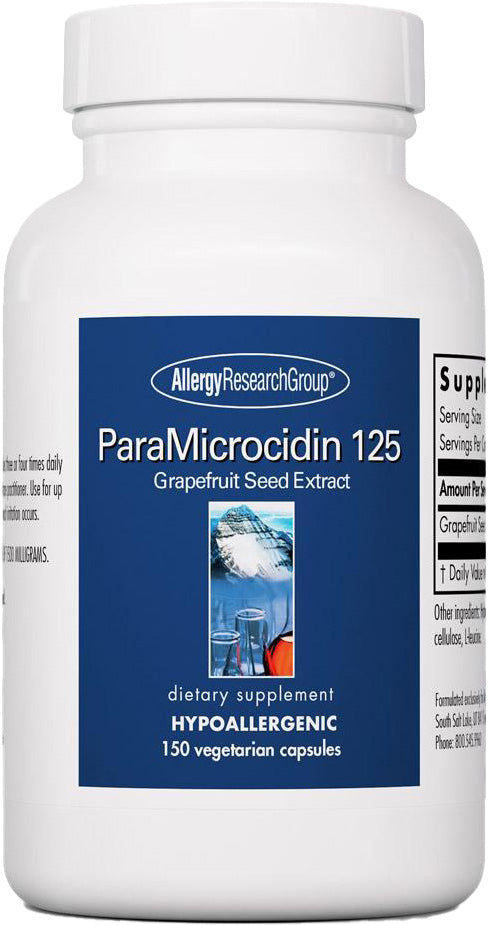 ParaMicrocidin, 125mg, 150 Vegetarian Capsules , Brand_Allergy Research Group