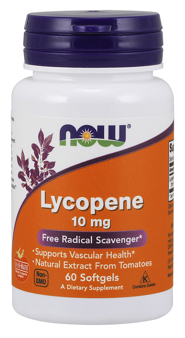 Lycopene 10 mg Softgels , Brand_NOW Foods Potency_10 mg Size_120 Softgels