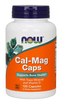 Cal-Mag, 120 Capsules , Brand_NOW Foods Form_Capsules Size_120 Caps