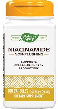 Niacinamide, 500 mg, 100 caps , Brand_Nature's Way Form_Capsules