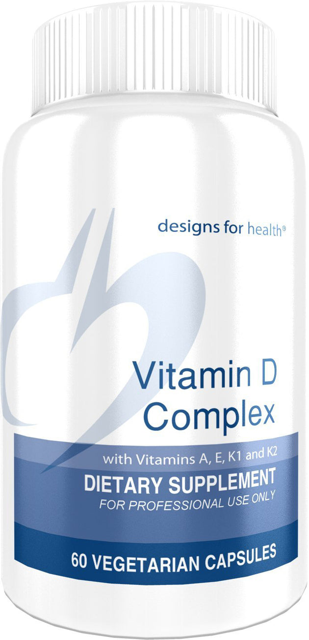 Vitamin D Complex, 60 Vegetarian Capsules , Brand_Designs for Health Form_Vegetarian Capsules Size_60 Caps