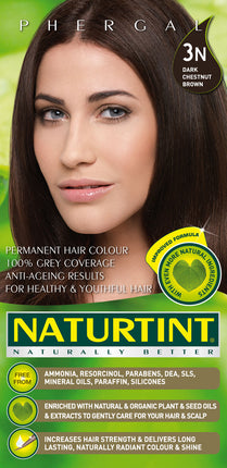 3N Dark Chestnut Brown Permanent Hair Color, Hair Dye , 20% Off - Everyday [On]