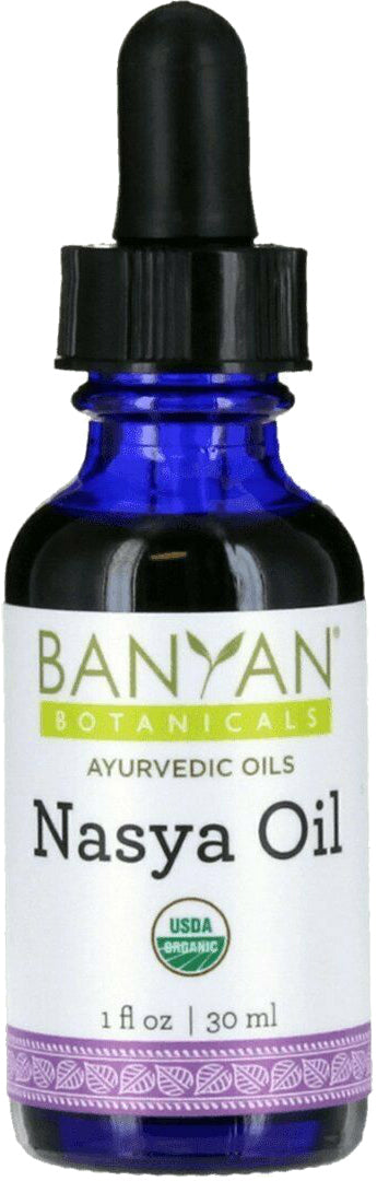 Organic Nasya Oil, 1 Fl Oz (30 mL) Liquid , Brand_Banyan Botanicals Form_Liquid New Product Size_1 Fl Oz