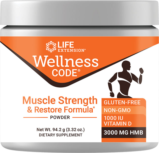 Wellness Code® Muscle Strength & Restore Formula, 3.32 oz Powder ,