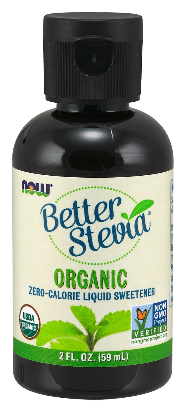 BetterStevia&reg; Liquid, Organic, 2 fl oz. , Brand_NOW Foods Form_Liquid Size_2 Fl Oz