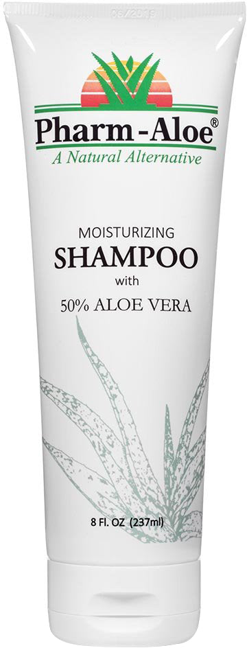 Moisturizing Shampoo with 50% Aloe Vera, 8 Fl Oz (237 mL) Liquid , Brand_Pharm Aloe Form_Liquid Size_8 Fl Oz