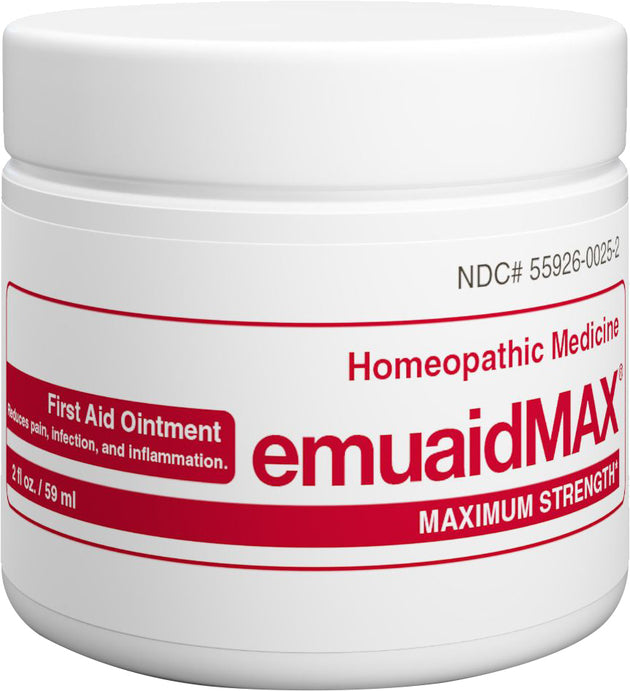 emuaidMAX® First Aid Ointment Maximum Strength, 2 Fl Oz (59 mL) Ointment , Brand_EmuAid Form_Ointment Size_2 Fl Oz
